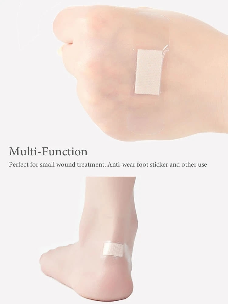 100pcs/pack Transparent Adhesive Wound Plaster Waterproof Medical