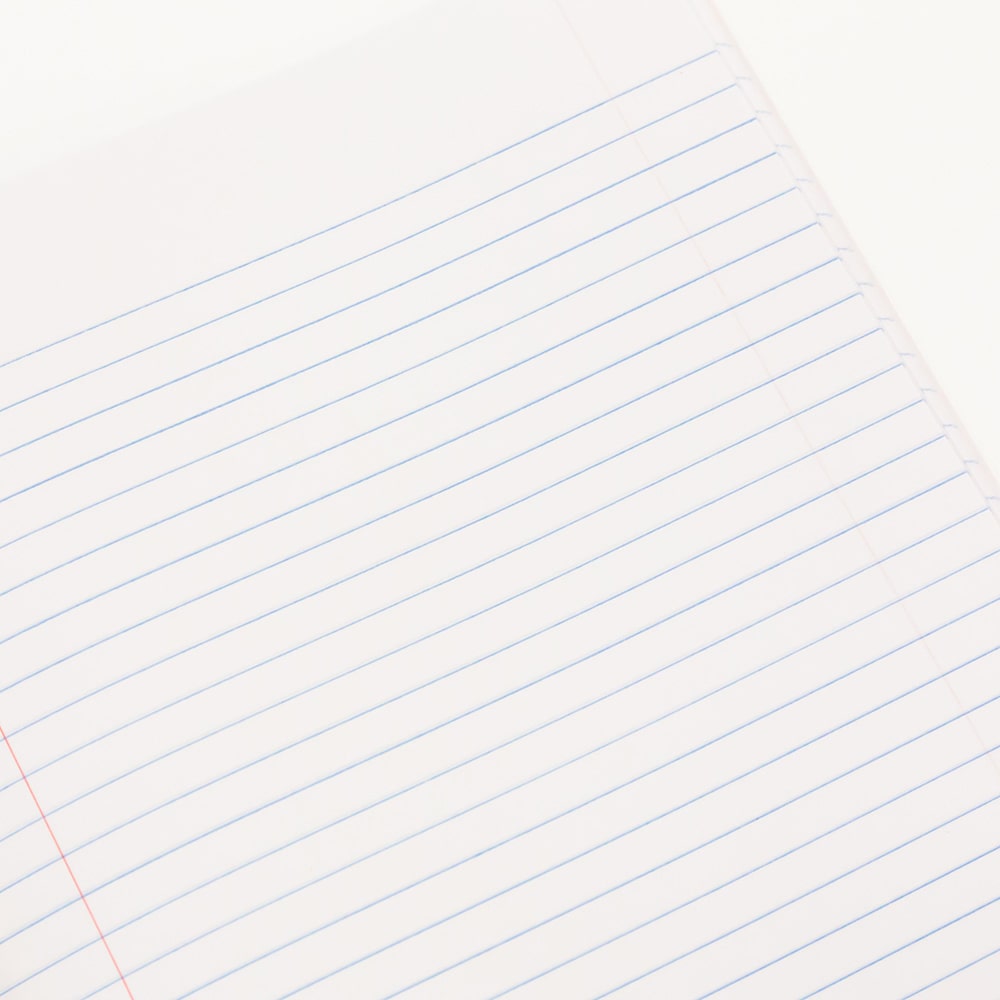 W/R 70 Ct. 1-Subject Spiral Notebook - Wide Ruled - Random Color