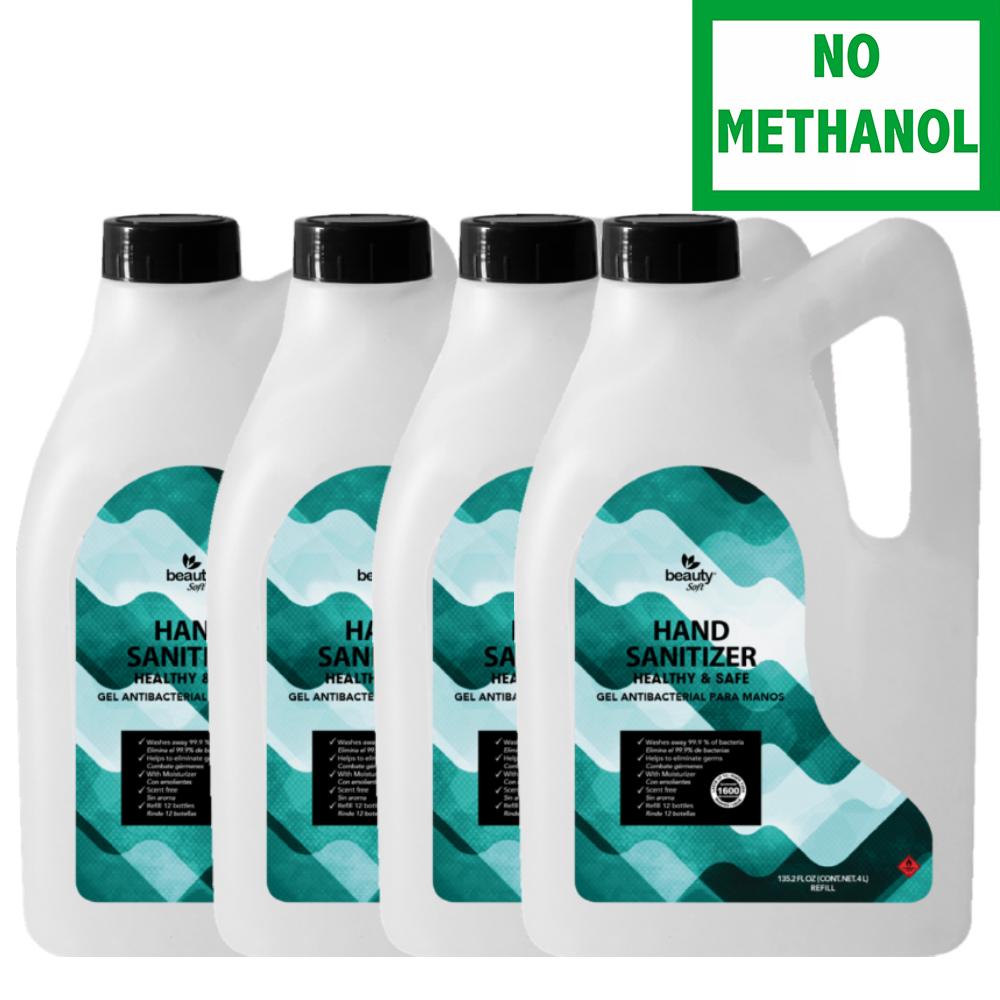 Hand Sanitizer Gallon Pack of 4 (540.8 oz)