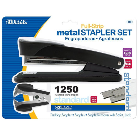 Metal Full Strip Stapler Set