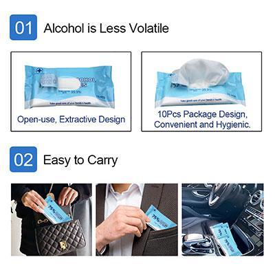 Alcohol Wipes 10 packs, 100 pcs